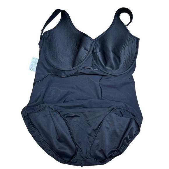 Miraclesuit Plus Size 20W Escape Underwire One Piece Swimsuit Must Haves Black - Picture 11 of 15